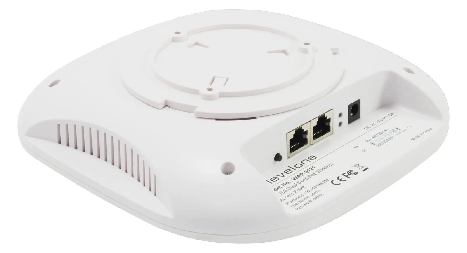 LevelOne WAP-8121 - Funkbasisstation - Wi-Fi, Ansicht 2