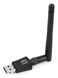 LevelOne Wireless USB Netzwerkadapter IEEE 802.11 300Mbps sw - Zubehör Netzwerk von LumaTech