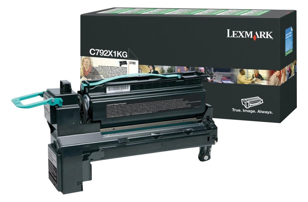 Lexmark Besonders hohe Ergiebigkeit - Schwarz von LumaTech