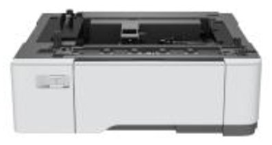 Lexmark Duo Tray - Medienfach / Zuführung - 650 Blätter in 2 Schubladen (Trays)