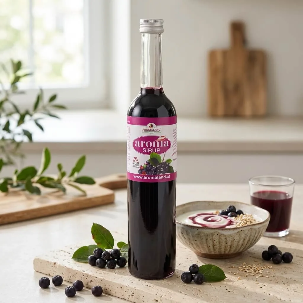 Aronia-Sirup 500 ml, Ansicht 2