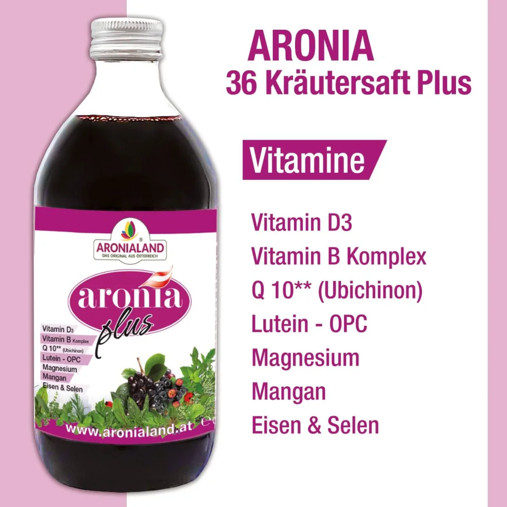 Aronia 36 Kräuter Plus, Ansicht 2
