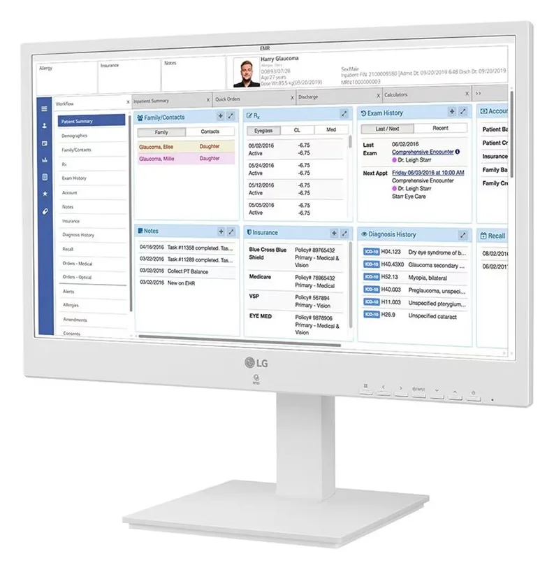 LG 24CR670N-6P - Thin Client - All-in-One (Komplettlösung), Ansicht 2