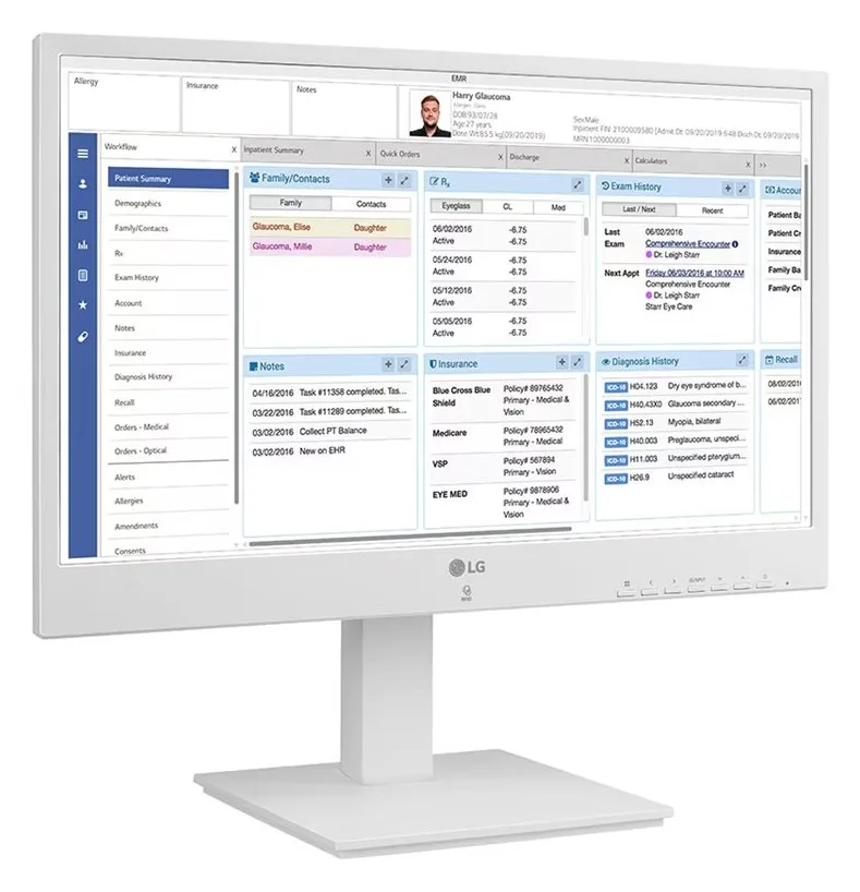 LG 24CR670N-6P - Thin Client - All-in-One (Komplettlösung), Ansicht 3