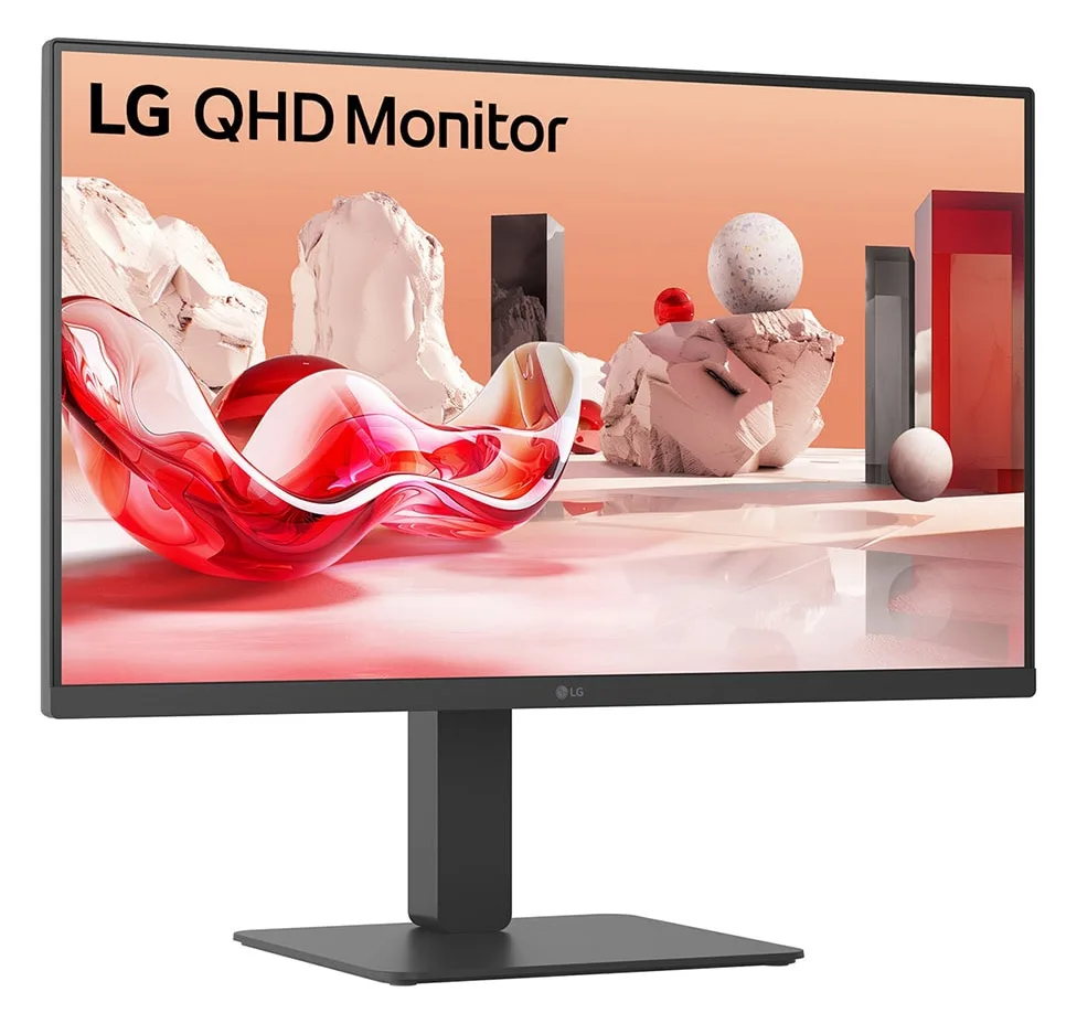 LG 27BA45QB-B.AEU - Flachbildschirm (TFT/LCD) - 68,6 cm - 5 ms - IPS - HDMI - Kopfhörer Ausgang, Ansicht 2