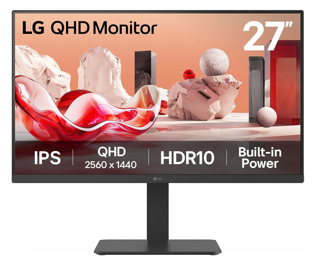 LG 27BA54QB-B - LCD-Monitor - 68.5 cm (27) - 2560 x 1440 QHD @ 75 Hz