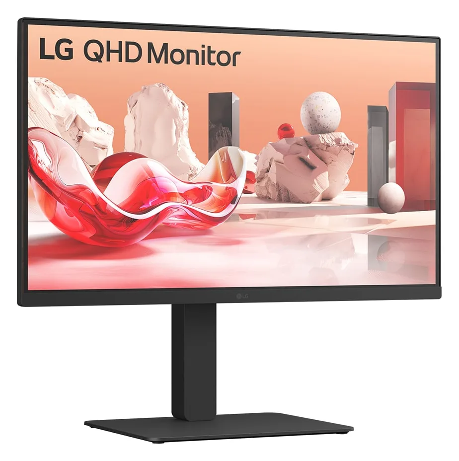 LG 27BA75QB-B.AEU - Flachbildschirm (TFT/LCD) - 68,6 cm - 5 ms - IPS - HDMI - USB Typ C - Kopfhörer Ausgang, Ansicht 2