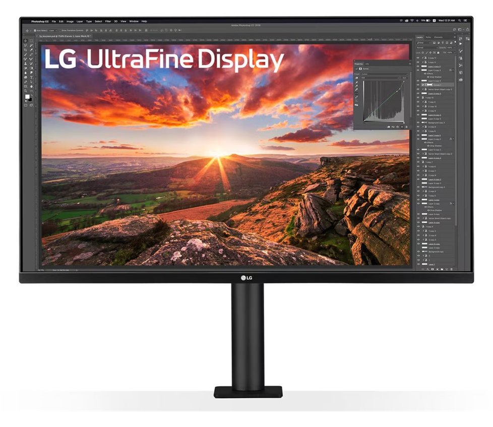 LG UltraFine Ergo 32UN880K-B - LED-Monitor - 81.3 cm (32)