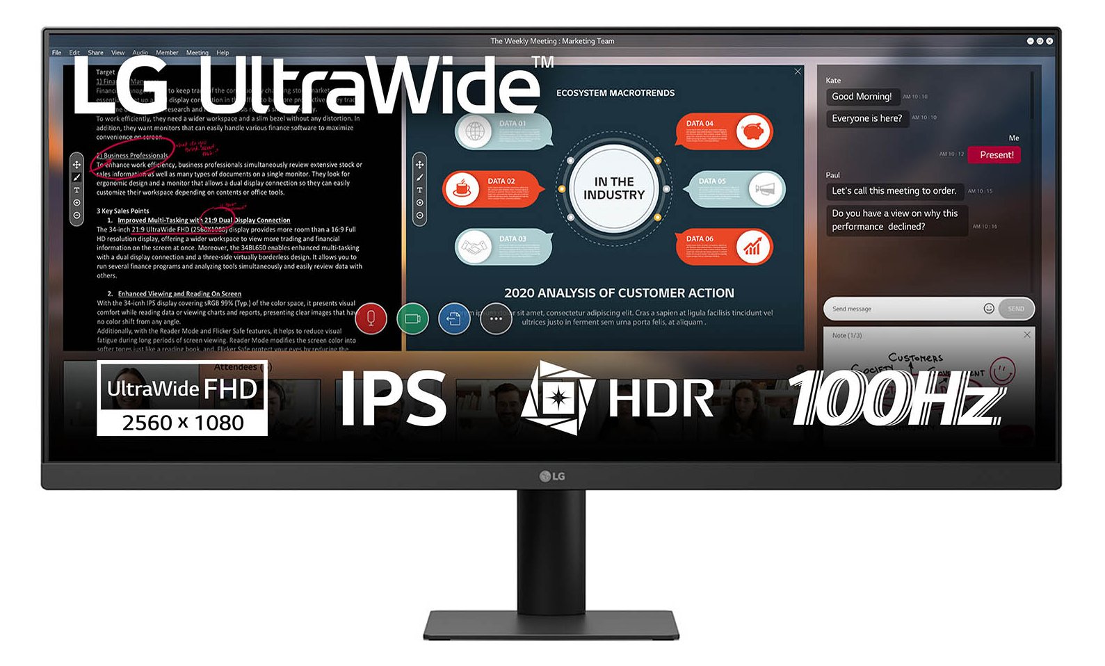 LG UltraWide 29U511A-B - LED-Monitor - 73 cm (29)