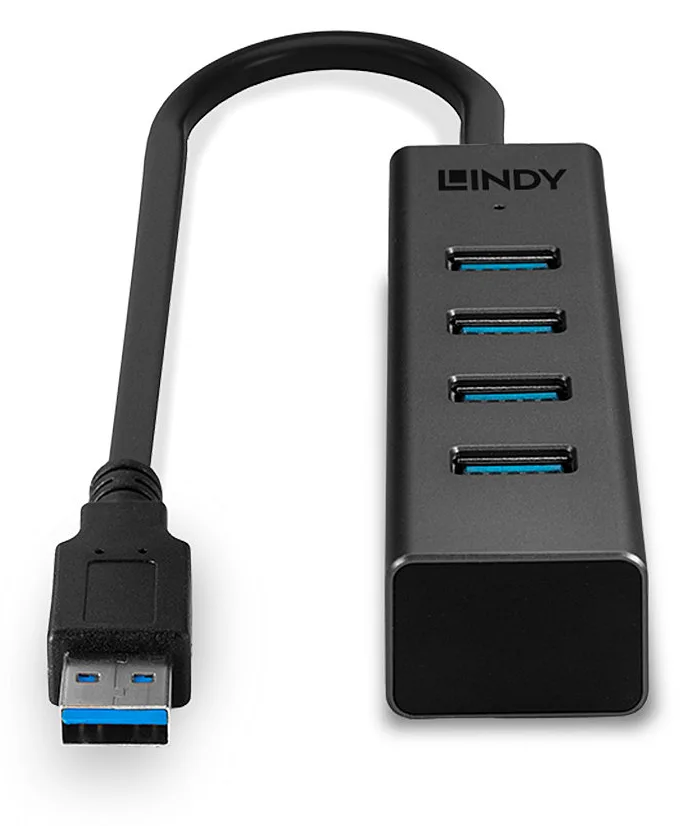 Lindy Hub - 4 x USB 3.2 Gen 2 - Desktop, Ansicht 2