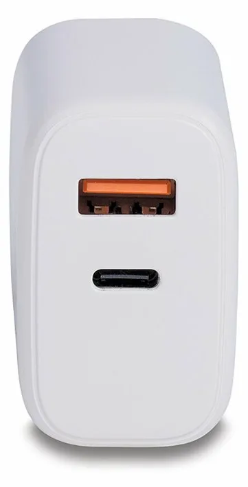 Lindy Netzteil - 30 Watt - 3 A - PD 3.0 - 2 Ausgabeanschlussstellen (4-polig USB Typ A / 24-polig USB-C), Ansicht 3