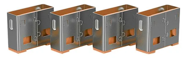 Lindy USB Port Blocker - USB-Portblocker - orange (Packung mit 10), Ansicht 2