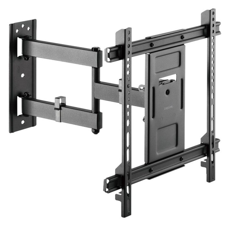 LogiLink Klammer - Voll beweglich - für LCD-TV / curved LCD-TV - Schwarz - Bildschirmgröße: 32-70 - Wandmontage