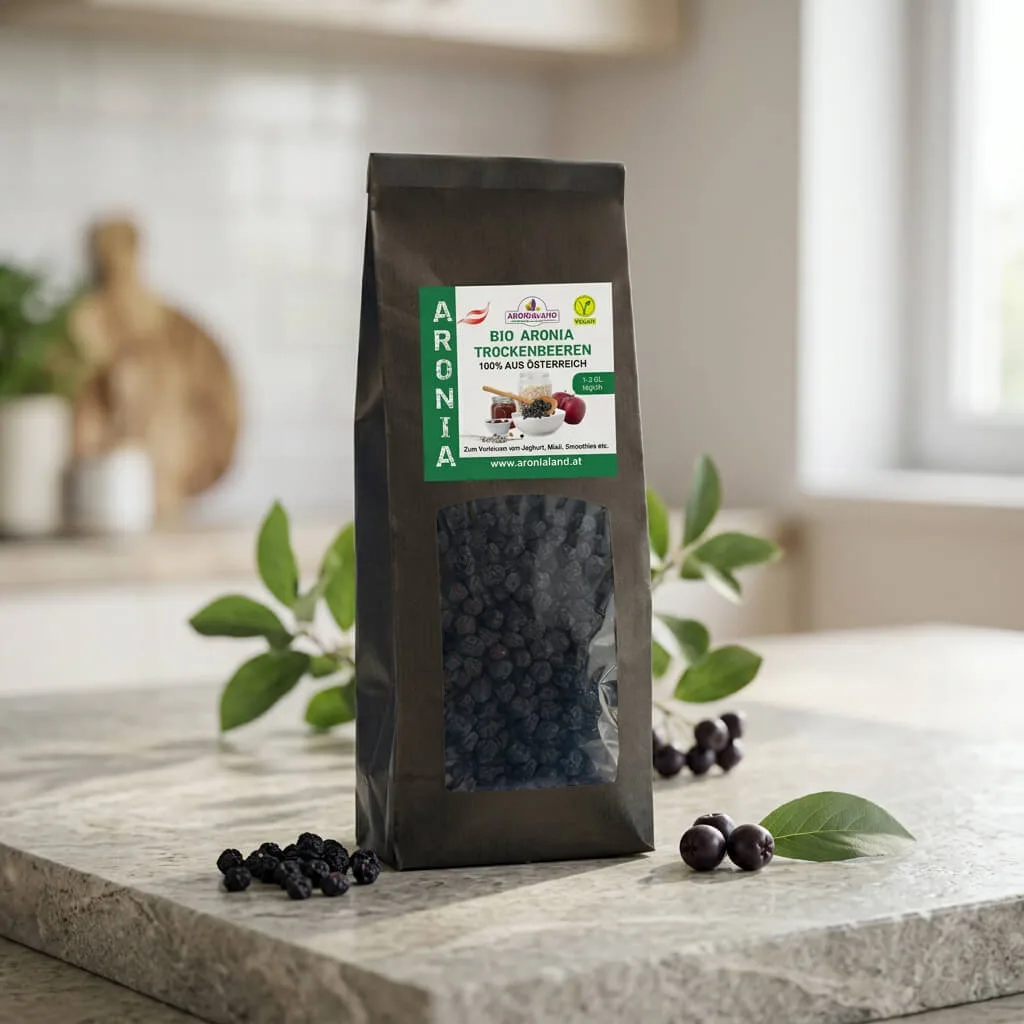 Bio Aronia Trockenbeeren  200g — Bild 2