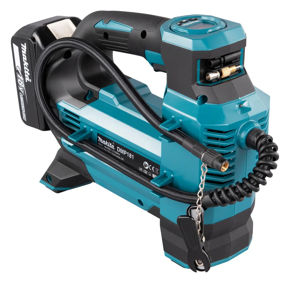 Makita DMP181Z - Fahrrad - 11,1 bar - 22 l/min - Schwarz - Blau - 70 dB - 0,65 m, Ansicht 2