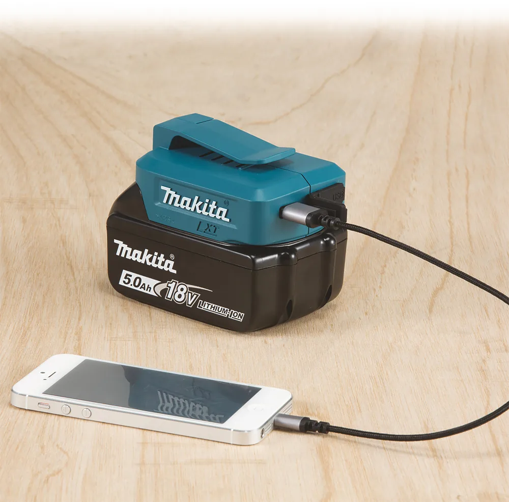 Makita LXT ADP05 - Powerbank - 4.2 A - 2 Ausgabeanschlussstellen (2 x USB), Ansicht 2