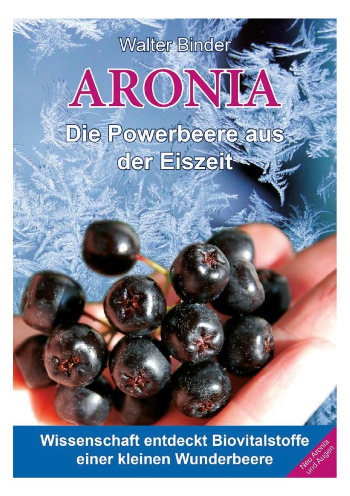 Aronia Buch die Powerbeere aus der Eiszeit