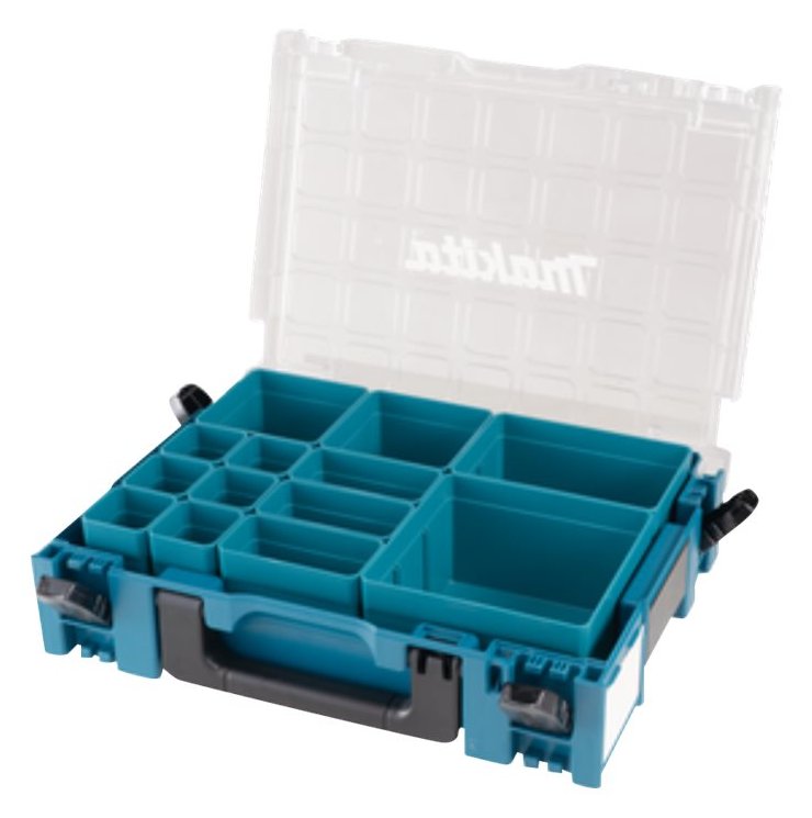Makita Makpac - Hartschalentasche - transparent (Deckel)