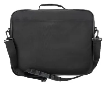 Manhattan Cambridge Laptop Bag 15.6, Clamshell Design, Black, LOW COST, Accessories Pocket, Ansicht 4