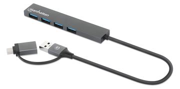 Manhattan Hub - 4 x USB 3.2 Gen 1 - Desktop von LumaTech