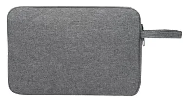 Manhattan Seattle Laptop Sleeve 14.5, Grey, Padded, Extra Soft Internal Cushioning, Main Compartment with double zips, Ansicht 4