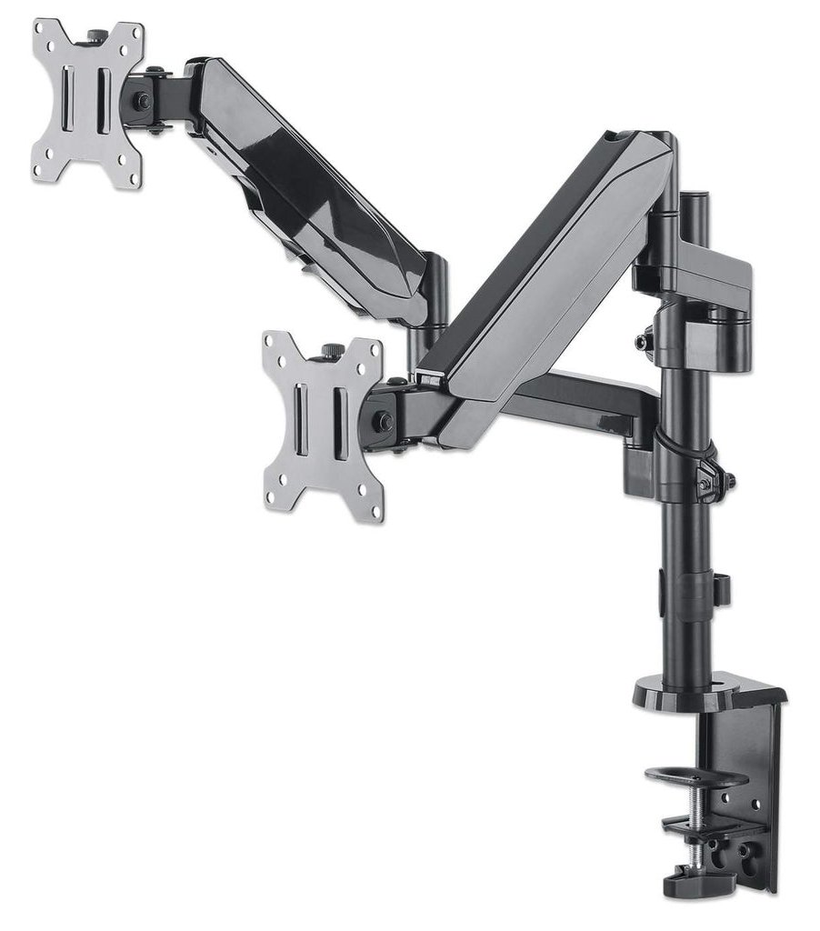 Manhattan TV & Monitor Mount, Desk, Full Motion (Gas Spring)