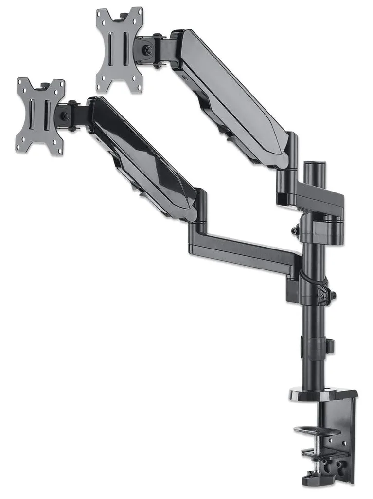 Manhattan TV & Monitor Mount, Desk, Full Motion (Gas Spring) - 2, Ansicht 4