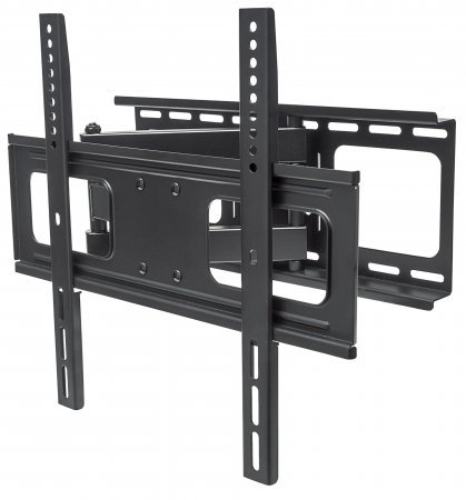 Manhattan TV & Monitor Mount, Wall, Full Motion, 1 screen, Screen Sizes: 32-55, Black, VESA 200x200 to 400x400