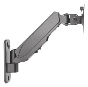 Manhattan TV & Monitor Mount, Wall, Spring Arm, 1 screen, Screen Sizes: 17-32, Black, VESA 75x75 to 100x100mm, Max 8kg - grau, Ansicht 4