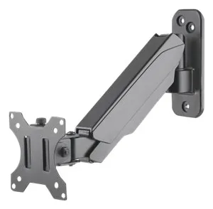 Manhattan TV & Monitor Mount, Wall, Spring Arm, 1 screen, Screen Sizes: 17-32, Black, VESA 75x75 to 100x100mm, Max 8kg - grau, Ansicht 5