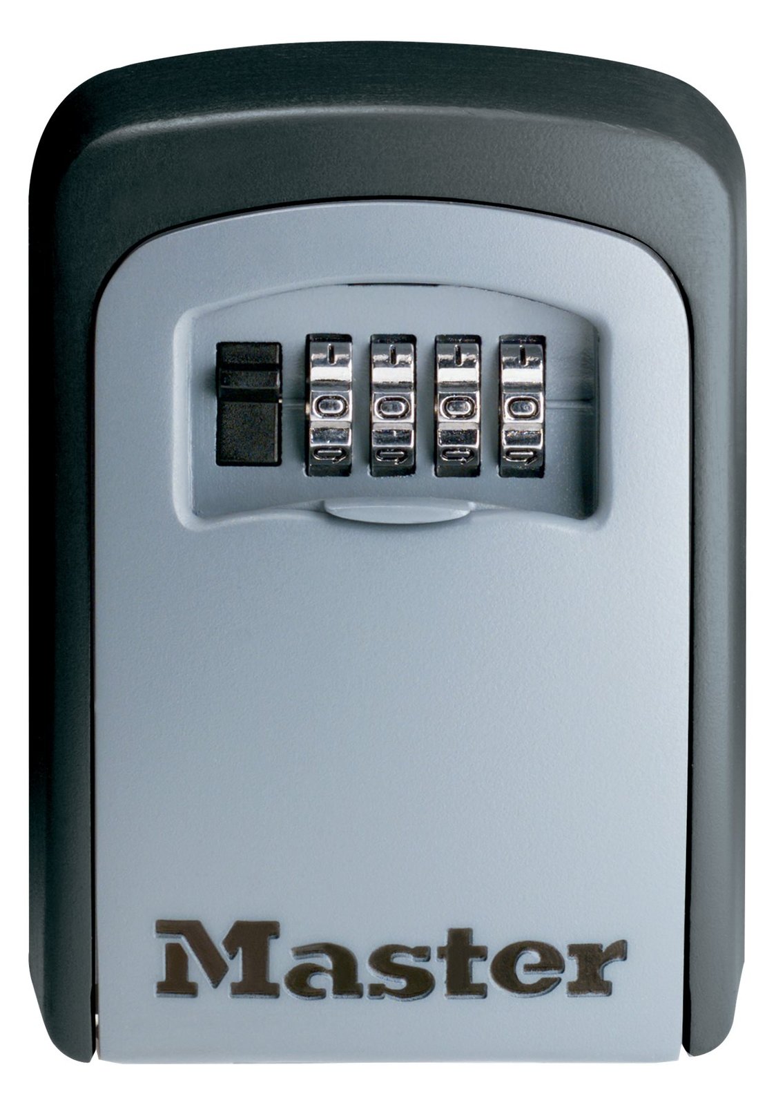 MasterLock 5401EURD - Metall - Schwarz - Grau - Zahlenschloss - 83 x 34 x 118 mm