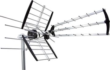 Maximum Games Maximum COMBO212 - Draußen - Schwarz - Silber - Metall - DAB - UHF - VHF - F - 75 Ohm von LumaTech