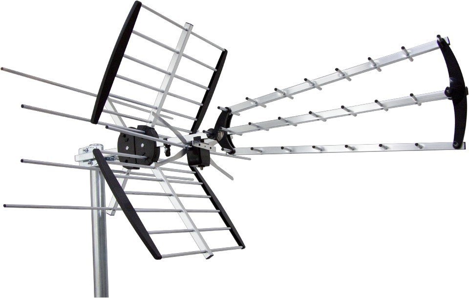 Maximum Games Maximum COMBO212 - Draußen - Schwarz - Silber - Metall - DAB - UHF - VHF - F - 75 Ohm
