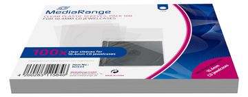 MEDIARANGE BOX04 - Schutzhülle - 1 Disks - Transparent - Kunststoff - 120 mm - Staubresistent von LumaTech