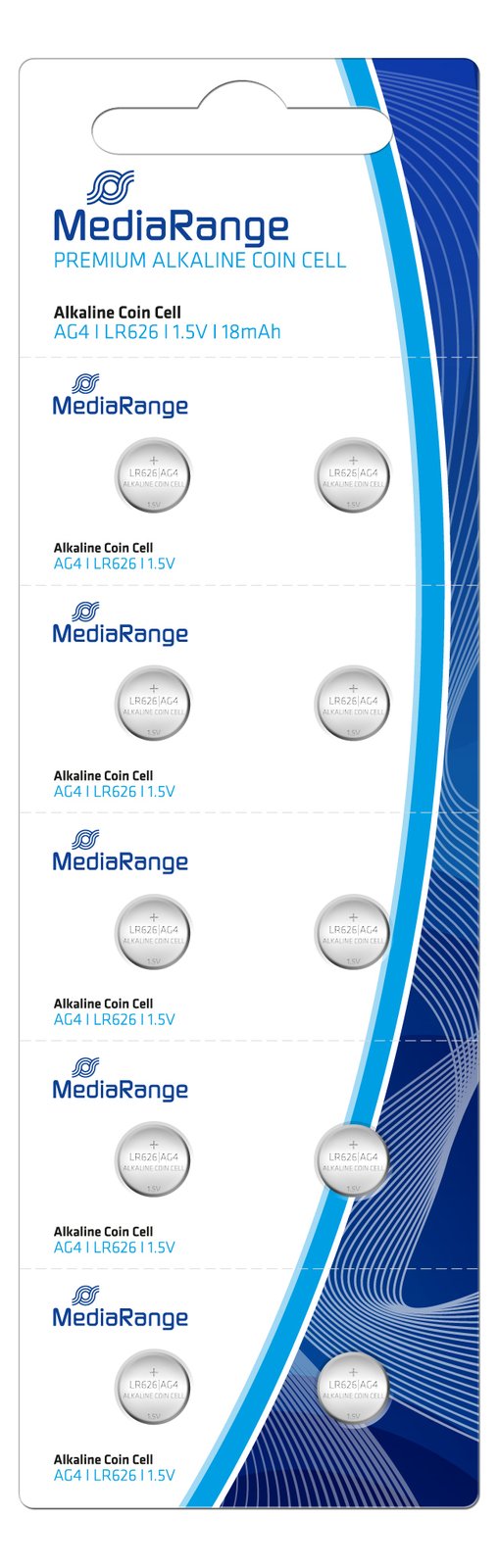 MEDIARANGE Premium - Batterie 10 x LR626 - Alkalisch
