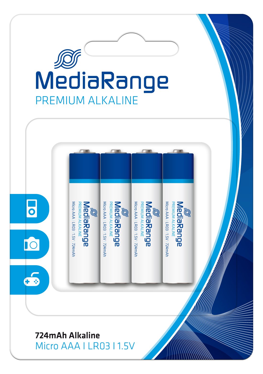 MEDIARANGE Premium - Batterie 4 x AAA - Alkalisch