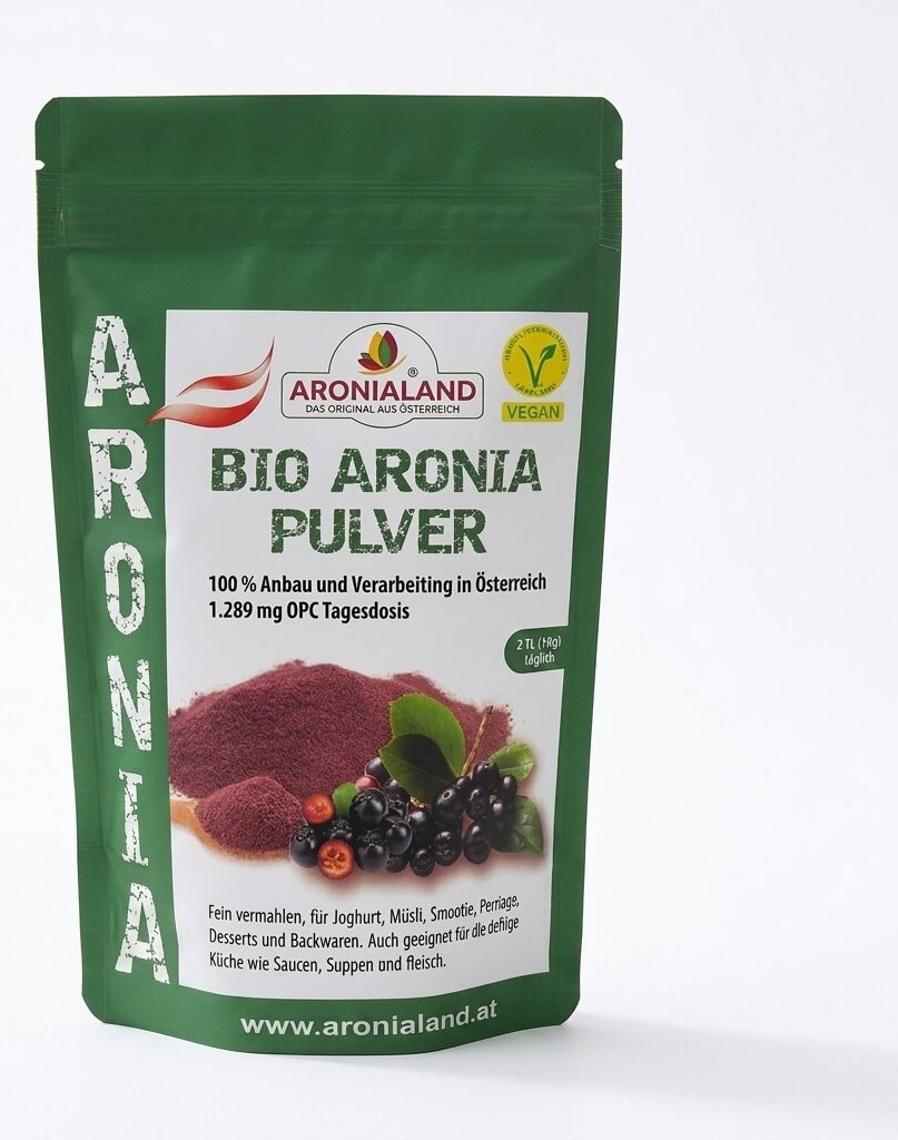 Bio Aronia Pulver 750g (645mg OPC/ TL)