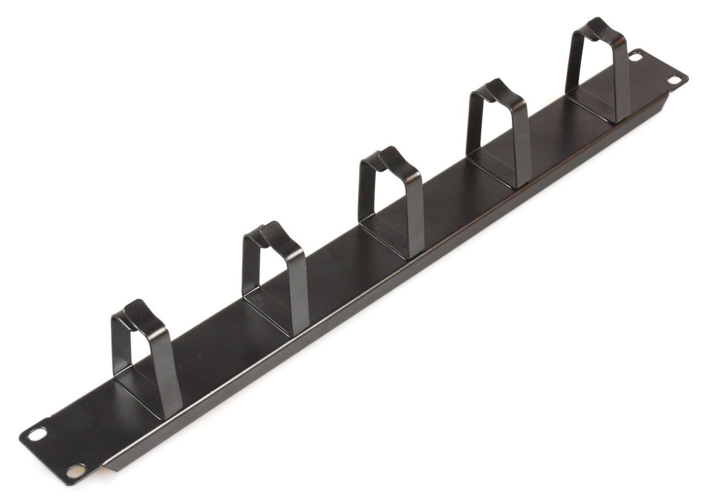 MicroConnect Cable Management D-Ring - Kabelmanagement - Schwarz - 1U - 48.3 cm (19)