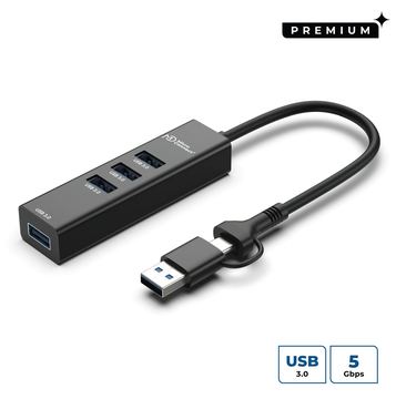MicroConnect Hub - 4 x USB 3.2 Gen 1 - Desktop von LumaTech