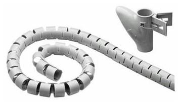 MicroConnect Kabel - Organizer - 2.5 m - Grau von LumaTech