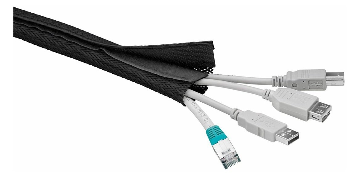 MicroConnect Kabelbinder mit Klettverschluss