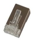 MicroConnect Modular - Netzwerkanschluss - RJ-45 (M) - mehrfarbig von LumaTech