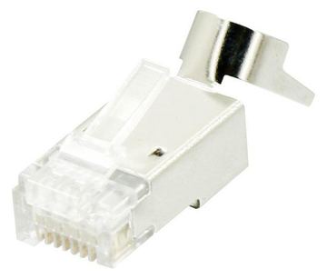 MicroConnect Modular Plug - Netzwerkanschluss - RJ-45 (M) - Cat7 silber von LumaTech