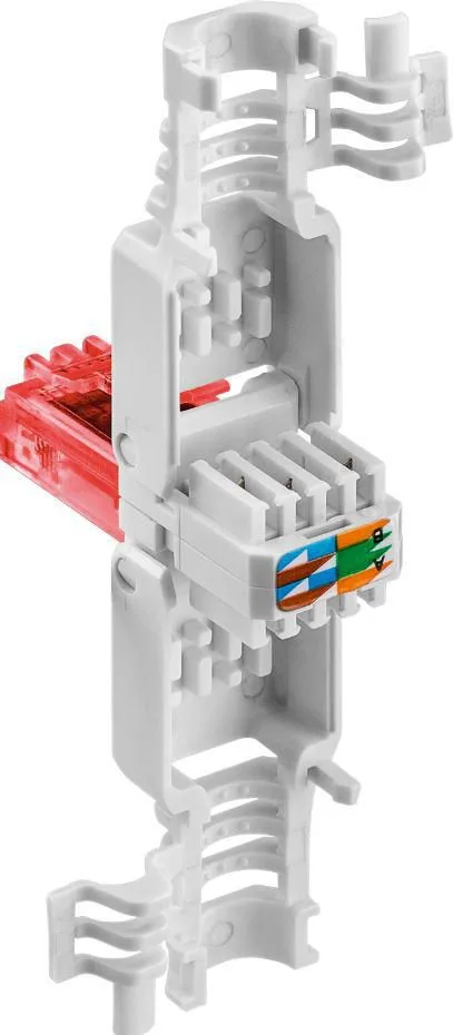 MicroConnect Modular Plug - Netzwerkanschluss - RJ-45 (M) - Cat6 weiß, Ansicht 3