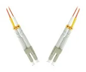MicroConnect Netzwerkkabel - LC/PC Multimode (M) - 10 m orange LC, Ansicht 3