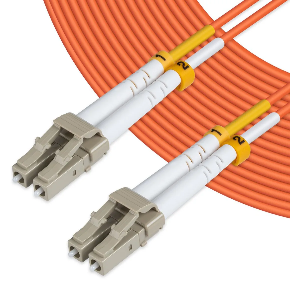 MicroConnect Netzwerkkabel - LC/PC Multimode (M) - 2 m orange LC, Ansicht 4