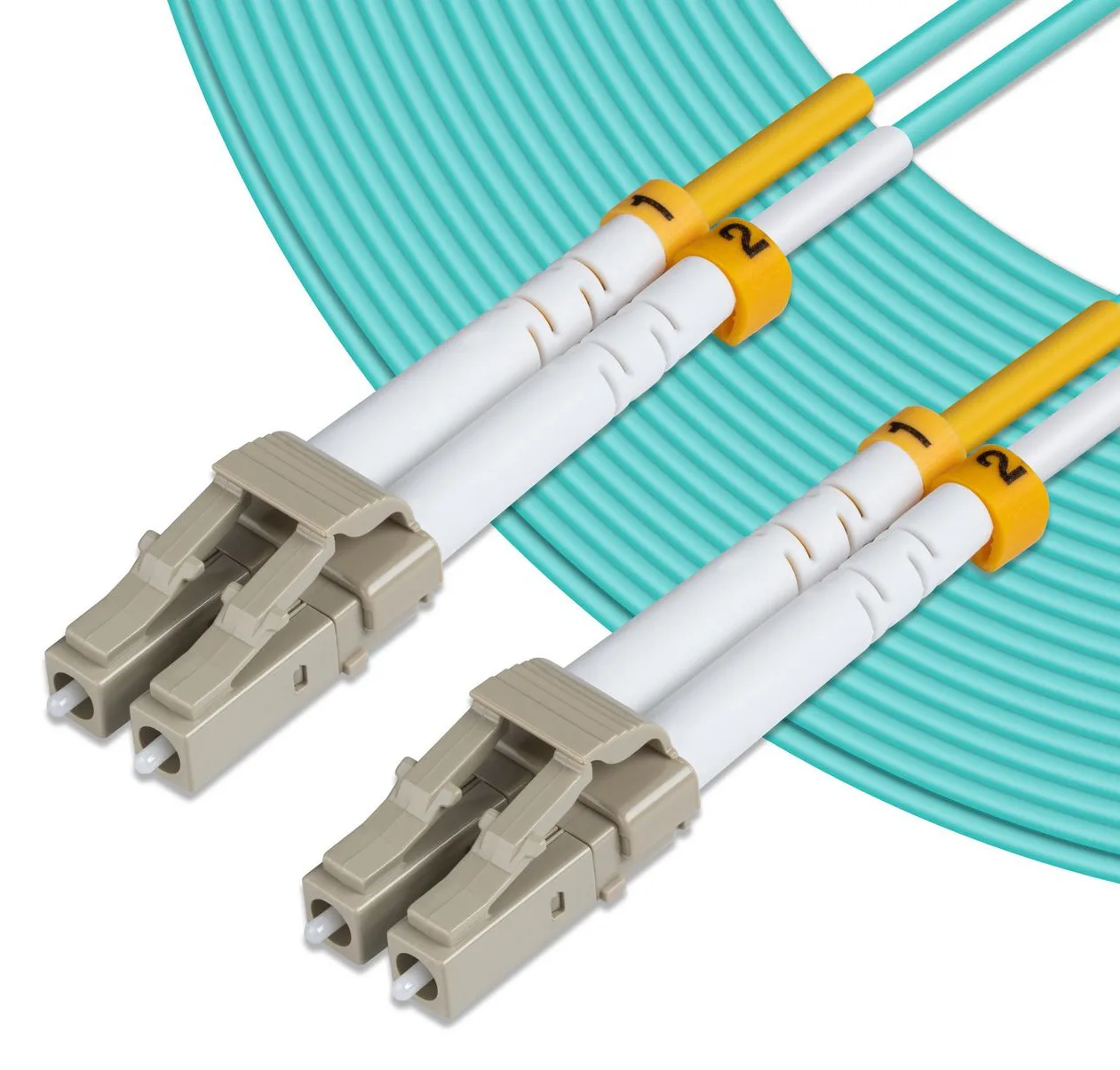 MicroConnect Netzwerkkabel - LC/UPC Multi-Modus (M) - 10 m blau LC, Ansicht 3