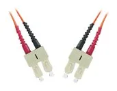 MicroConnect Netzwerkkabel - SC/PC-Multimodus (M) - 1 m, Ansicht 3