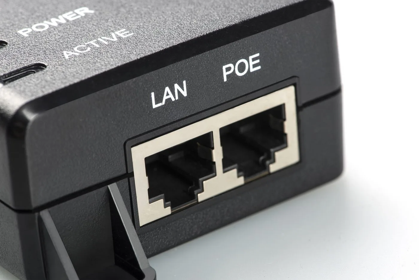 MicroConnect POEINJ-60W - Gigabit Ethernet - 1000 Mbit/s - IEEE 802.3af - Cat5 - Schwarz - Überstrom, Ansicht 3