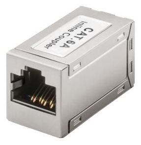 MicroConnect W125725849 - Flach - Metallisch - RJ-45 - RJ-45 - Weiblich - Weiblich
